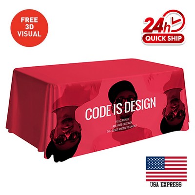 6' Premium 4-Sided Table Throw