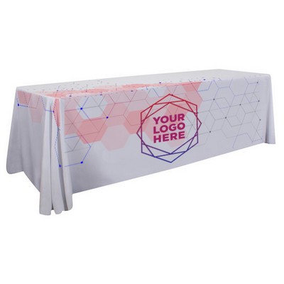 8' Wrinkle-Free Scuba Table Throw - Dye Sublimation Print