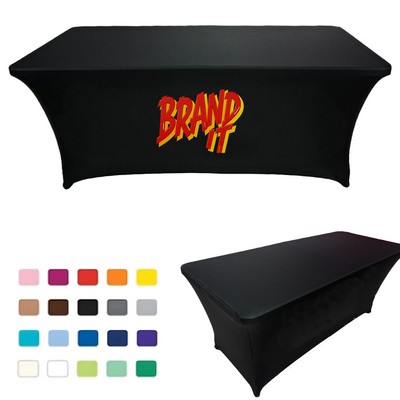 6' Stretch Rectangular Tablecloth Table Cover