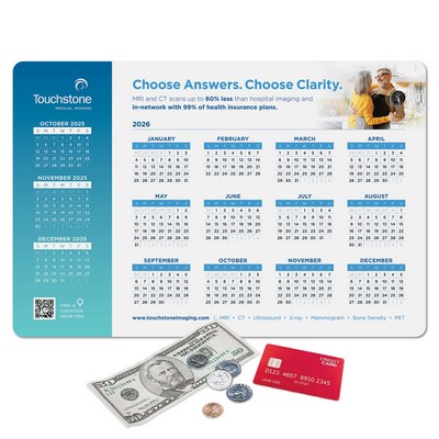 Vynex® DuraTec® Calendar Counter Mat-10"x15"x1/16"