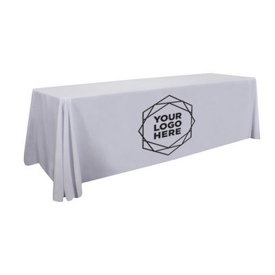 8' Wrinkle-Free Scuba Table Throw - Screen Printed